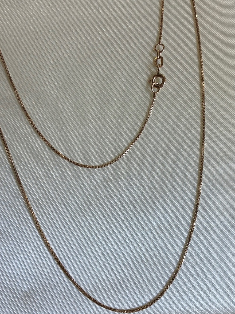 10k gold box chain